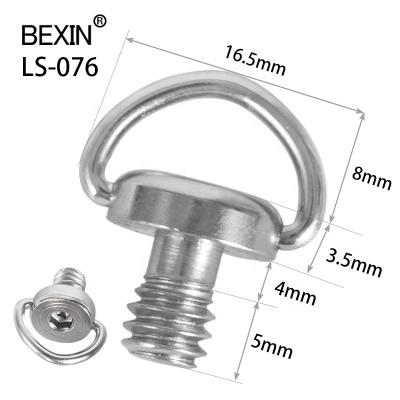 China Tripod Flat Wholesale Ball Socket Hex Iron Head Screw 1/4