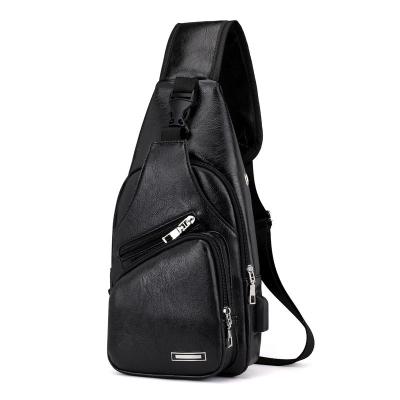 China Hot Sale Vintage Men Messenger Bag USB Large Capacity Sports Leisure Waterproof Shoulder Bag Running Multifunctional Trunk Bags for sale