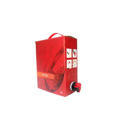 China Customized Eco-friendly Recycled Materials China Supplier Manufacture Bag In Box With Butterfly Valve Coffee Juice Egg Wine Dispenser for sale