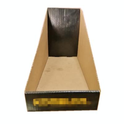 China Recycled Materials Custom Cardboard Corrugated Retail Packaging Shelf Ready Snack Boxes For Lip Balm for sale