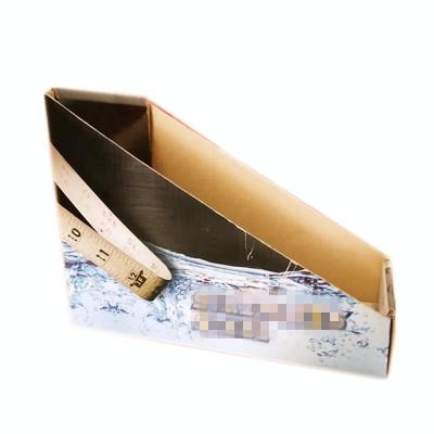 China Recycled Materials Custom Design Promotion High Quality Recyclable Recycled Color Printed Corrugated Cardboard Counter Display Boxes for sale