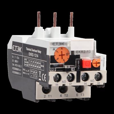 China AC Contactor ETEK Contactor EKR2 AC3 Type Frequent Startup And Control 50/60Hz Magnetic Contactor 0.1A-93A Up To 690V Thermal Overload Relay Contactor for sale