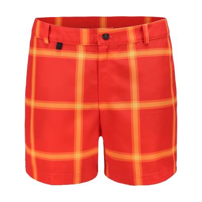 China Mens Rpet Viable Swim Shorts With Plastic Mesh Lined Quick Dry Beach Shorts Belt Recycled Polyester Swim Trunks for sale