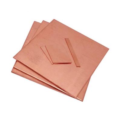 China Decoration etc Industry C11000 C10200 C17200 4*8 FT For Decoration 99.99% Pure Red Copper Plate Sheet for sale