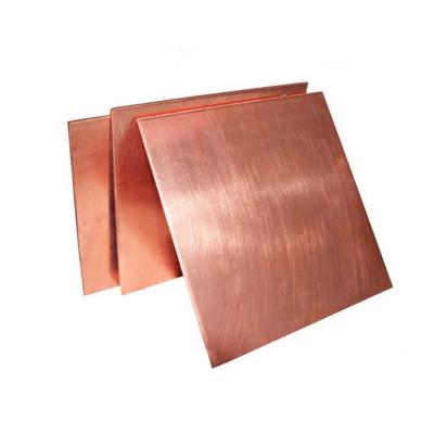 China Decoration etc Thickness C11000 C10200 C17200 Copper Plate Red Copper Sheet 0.3mm 0.4mm industry for sale