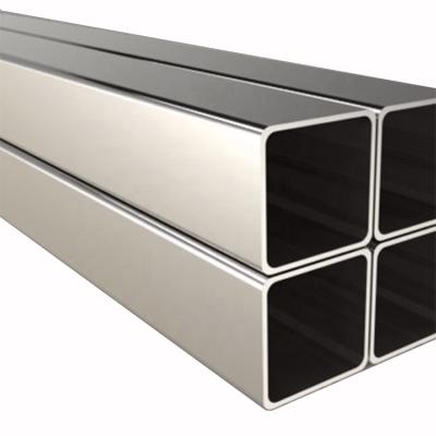 China Wide Application High Quality Aisi 201 304 316 Rectangular Square Pipe/AISI SS Hairline Cavity Stainless Steel Tube for sale