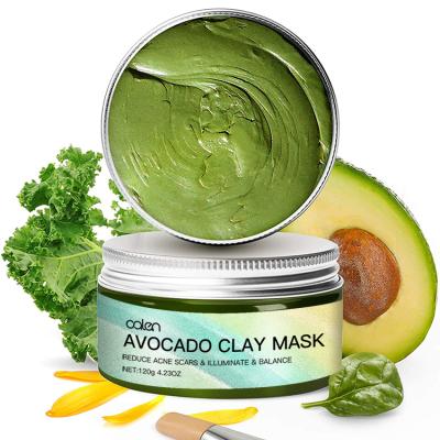 China Hot Selling Moisturizing Cream Avocado Nourishing Mud Anti Aging Clay Face Mud Clay Mask to moisturize and firm for sale