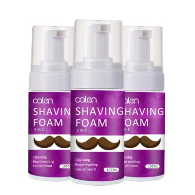 China Mens Ware Private Label Shaving Men Care Smoothing Moisturizing Organic Shaving Foam for sale