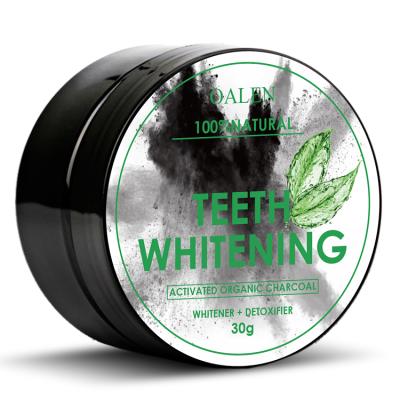 China Undamaged 100% Private Label Natural Organic Mint Powder Charcoal Teeth Activated Charcoal White Teeth Whitening Powder for sale