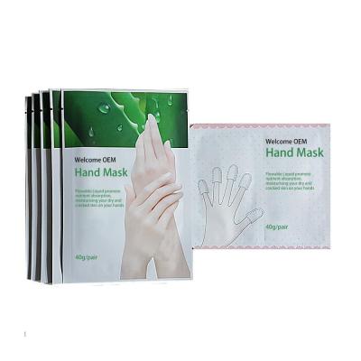 China Nourishing Private Label Hand Care Products Improve Flaccidity and Moisturize Peeling Collagen Hand Mask for sale