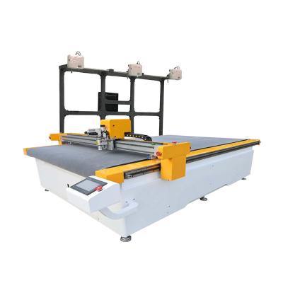 China High Speed ​​Automatic Knife Cutter CNC Digital PU Leather Punching Cutting Vibrating Knife Cutting Machine for sale