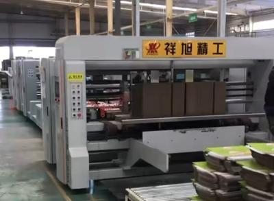 China Kartonnen gegolfde doos Stapler Stitcher gegolfde doosmachine Te koop