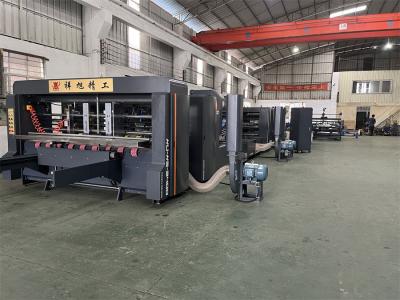 China 70kw automatische Wellpappe-Folder-Klebermaschine Hochgeschwindigkeitspräzises Nähen zu verkaufen