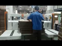 Dual Servo Motor Control Nail Box Machine Automatic For 10mm Cardboard