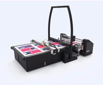 China Table iECHO Knife Slitter For Sublimated Printing Fabric And Textile With Vision System for sale