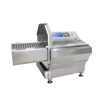 China 2021 Automatic Frozen Meat Slicer Automatic Frozen Meat Bacon Slicer Food Processing Machine for sale