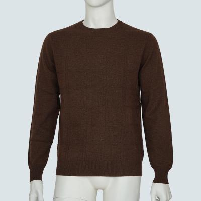 China fashionable winter Anti-wrinkle round neck oversized cashmere knit pullovers men for sale