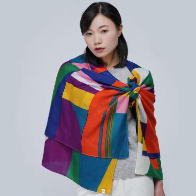 China Wholesale 100% Cashmere Customized 2022 100% Real Women Pure Cashmere Pashmina Shawl for sale