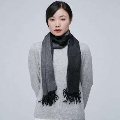 China 100% cashmere long shawl 100% cashmere winter scarf high quality warm women's 100% cashmere scarves and pashminas for sale