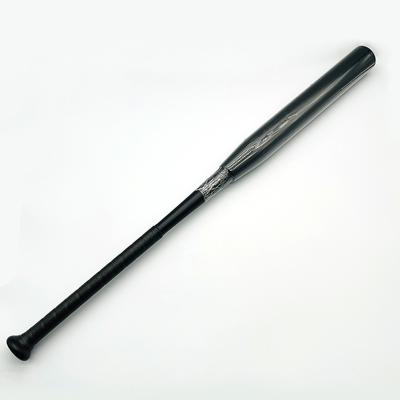 China Durable Custom Black Matt Carbon Fiber Outdoor Baseball Bats for sale