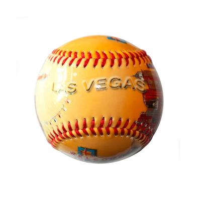 China Hot-sales 9inch Durable Photo Digital Printing Promotional Gift Baseball Ball for sale