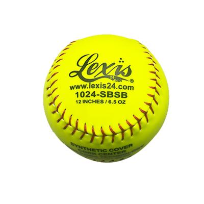 China high quality & Cheap Price High Quality Custom 12inch Synthetic Leather With Cork Core Training Softball for sale