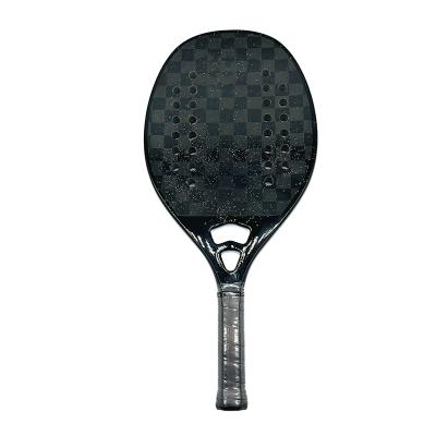 China High Quality Sport Beach Tennis Racket Training 18k Carbon Paddle for sale