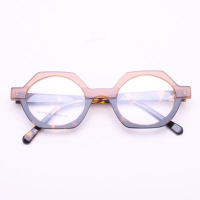 China Modern Vintage Eyewear Acetate Eyewear Ready Stock Custom Goods Optical Frame Logo for sale