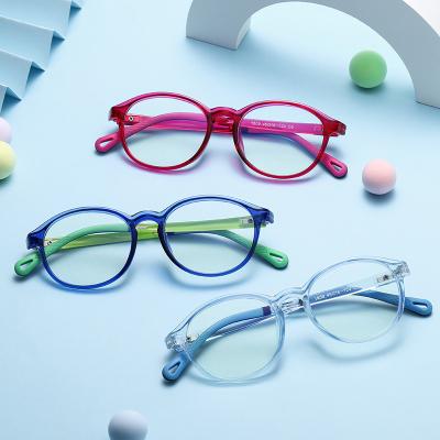 China Fahion Girls TR90 Square Flexible Glasses Frame For Kids Revealing Blue Light Glass Computer Game Glasses Blocker Custom Logo for sale