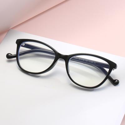 China Cateye Women's Whole Women's Anti Blue Light Glasses Blue Light Blocking Glasses Fashion Eyewear Custom Logo for sale