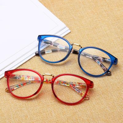 China Coloful Fashion Reading Glass Spring Thin High Quality Plastic Hinge For Women Readers Custom Logo for sale