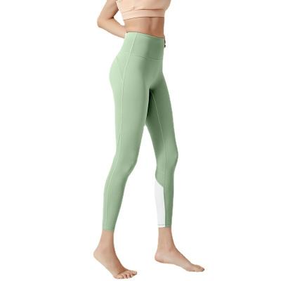 China Antibacterial Women's High Waisted Yoga Leggings With Pockets Tummy Control See Non Sporty Running Workout Yoga Pants for sale