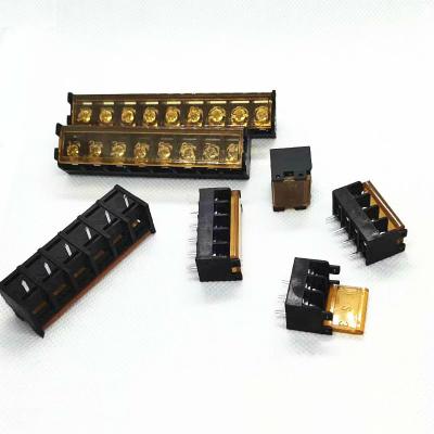 China PCB electronics part 9.5MM 300V/25A HB9500 2 electrical barrier terminal block connector 3 5 7 8 10pin for sale