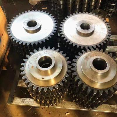 China Zahnrad Servo Gears Industrial Steel Metal Sintered Ball Mill Gear Set High Precision Transmission Gearbox Custom for sale