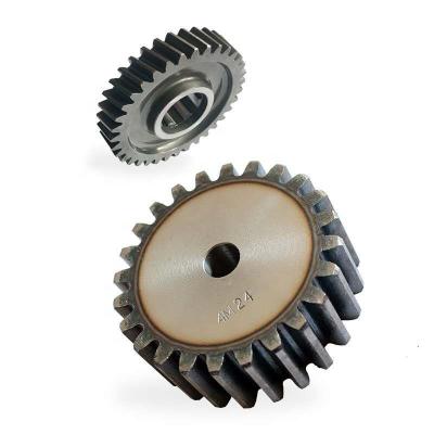 China Manufacturer Customized M1 M2 M3 M4 OEM Transmission Gearbox Small Steel Modulus Gears Motorcycle / Cycling Gear for sale