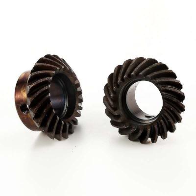 China Transmission Gearbox OEM Manufacturer Customized Bevel Pinion Crown Spiral Gear for sale