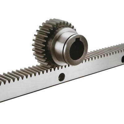 China Industry machinery high precision metal cnc steel rack and pinion sets for sale for sale