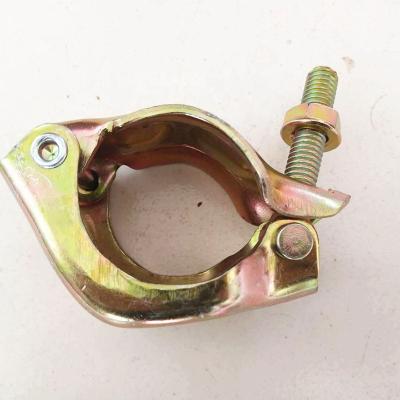 China Contemporary Scaffolding Parts Pressed/Drop Forged Swivel/Double/Fixed/Flange/Coupler /Fittings for sale