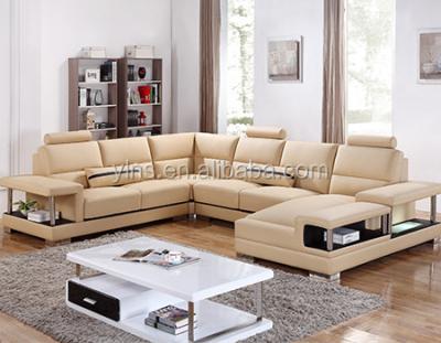 China Sectional Sofa Elegant Design L-Shape Living Room Fabric Sofa Furniture for sale