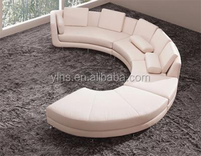 China Sofa Elegant Design U-shape 4 Seat Living Room Sectional Curved Sofa for sale