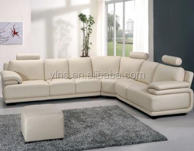 China With American Style 7 Footstool Good Living Room Leather Sofa Seat for sale