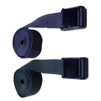 China Wholesale Polyester 1 Inch 25mm Cargo Cam Buckle Link Lashing Down Lash Luggage Nylon Bag Belt Ratchet Metal Buckle Strap Cargo for sale