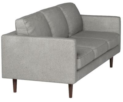 China Sofa Bed 80 Solid Wood Frame Gray Weave Upholstered Living Room Sofa Couch Wide 3 Inch Seat From North America for sale