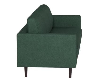 China Removable Cover 80 Inch Wide Heritage Green Polyester 3 Seat Rectangular Track Arm Upholstered Sofa Couch For Living Room for sale