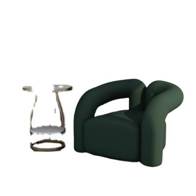 China Other Nordic light luxury single chair living room sofa household leisure chair cashmere tiger lazy chair for sale