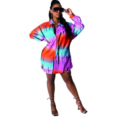 China Fashion Anti-Pilling Drop Women Oversized Tops And Long Sleeve Blouses for sale