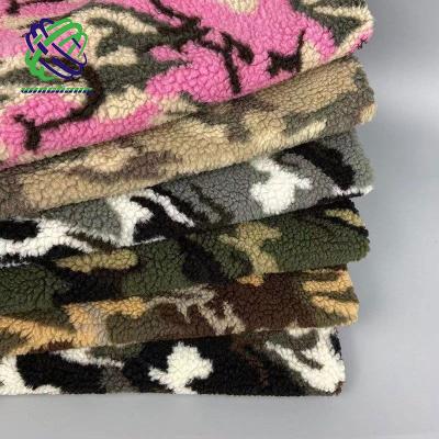 China Multi Smart 100% Polyester Auto Upholstery Sherpa Aztec Shear Fabric Sherpa Fur Fabric Cheetah Sherpa Fleece Fabric for sale