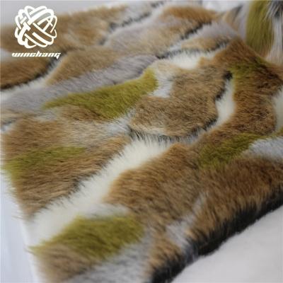 China Factory Long Pile Auto Plush Fashion Faux Fur Upholstery Design Faux Fur Fox Fur Fabric Super Soft for sale