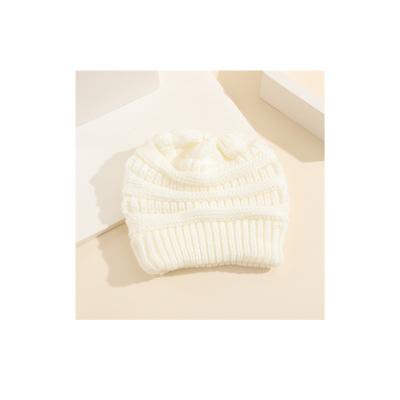 China JOINT Factory Direct Toddler Beanies Knit Line Beanie Hat Custom Unisex Satin Winter Hats Beanie for sale