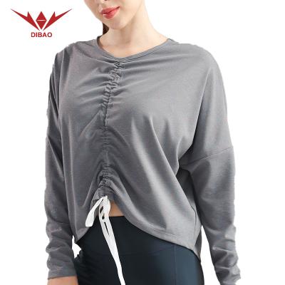 China Breathable Yoga Hoodie Crop Top Wear On Both Side For Women Full Body Gym Training Yoga Long Sleeve Casual Hooded Soft Shirt for sale